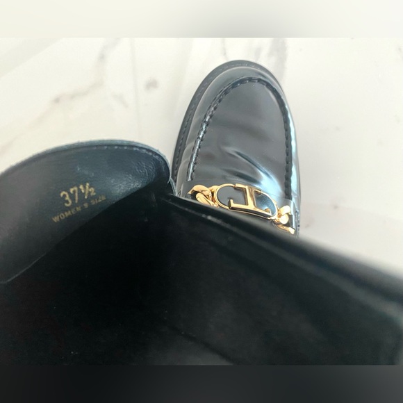 Tod's Black Loafers Sz 37.5 $875